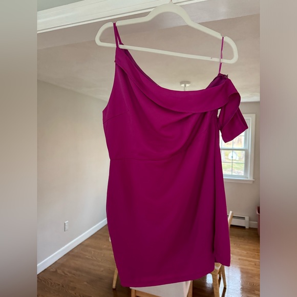 Unworn Superdown from Revolve, XL, magenta, Keyonne mini dress - Picture 3 of 4
